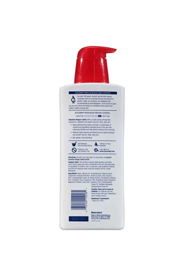 Eucerin 500ml Intensive Repair Moisturizing Lotion