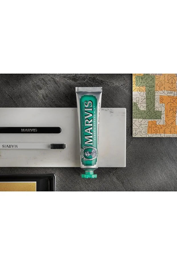 Marvis Advantage Classic Strong Mint Toothpaste - 85ml Intense Mint Flavor