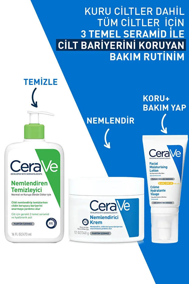 CeraVe Moisturizing Cream Face & Body 340 Gr