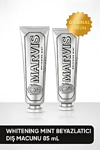 Marvis Whitening Mint Toothpaste - 85 ml X 2 Pieces, Advantageous Set