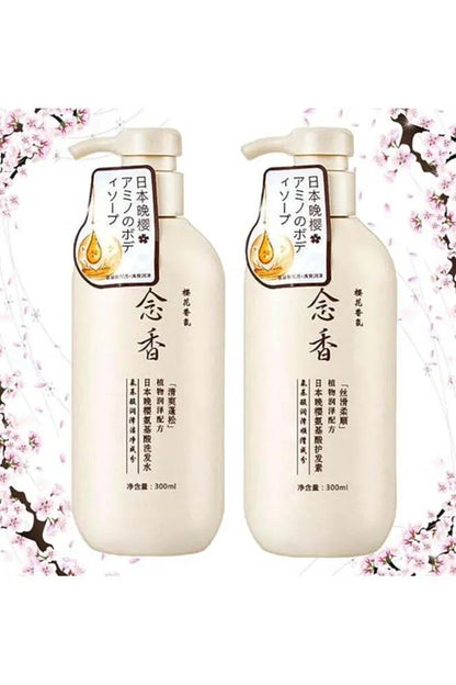 Sakura Evening Primrose Japanese Shampoo & Conditioner for Hair Loss & Growth for Soft & Thick