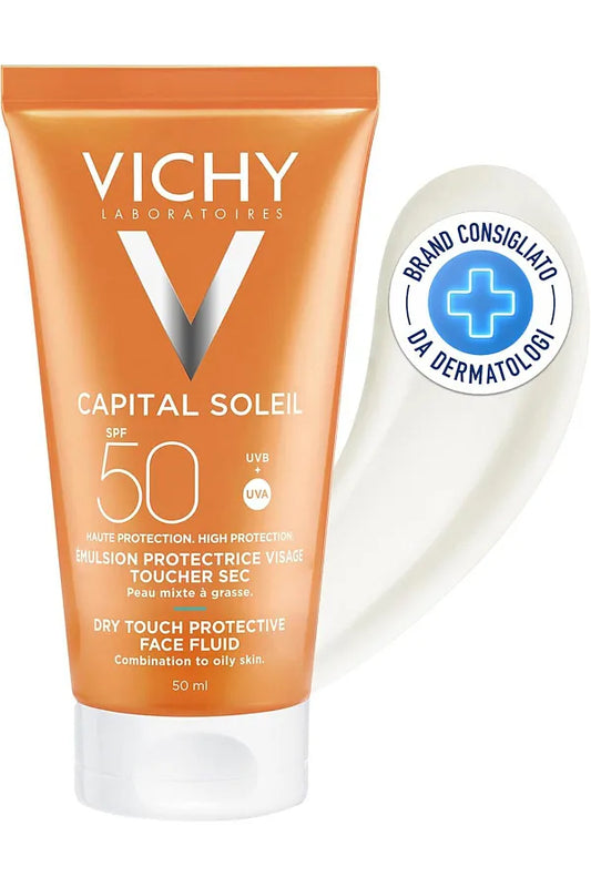 Vichy Vichy Capital Soleil Dry Touch SPF 50 - High Protection Sunscreen - 50 ml