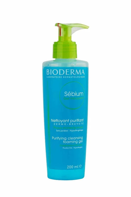 Bioderma Face Wash and Sebium Purifying Foaming Gel - 200 ml 3401578653709