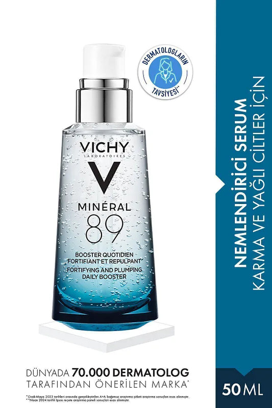 Vichy Mineral 89 - Daily Strengthening & Plumping Moisturizing Serum 50 ml