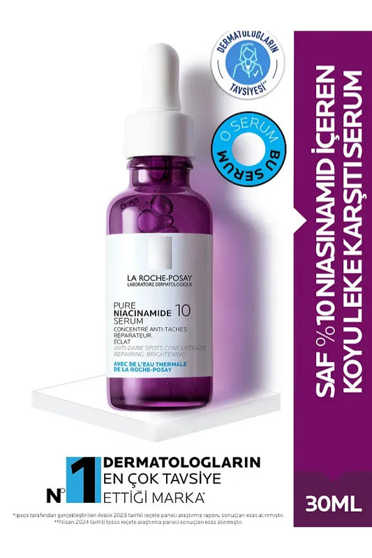 La Roche Posay Niacinamide 10% Anti-Dark Spot Serum 30ml | Brightening Care for All Skin Types