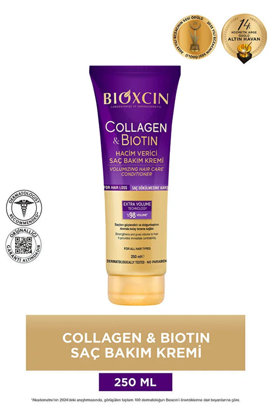 Bioxcin 250 ml Extra Volume - Collagen Biotin Fine Sparse Conditioner