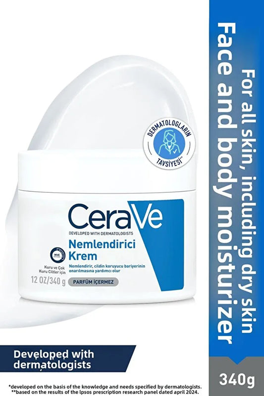 CeraVe Moisturizing Cream Face & Body 340 Gr