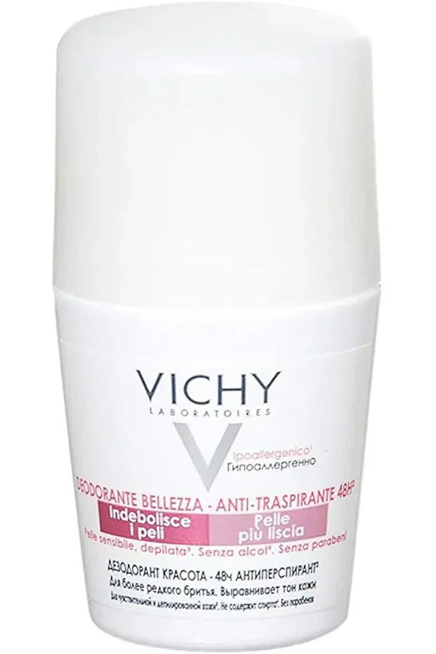 Vichy Vichy Deodorant Beauty Deo Anti-Perspirant Roll-On 48 Hour, 50 ml
