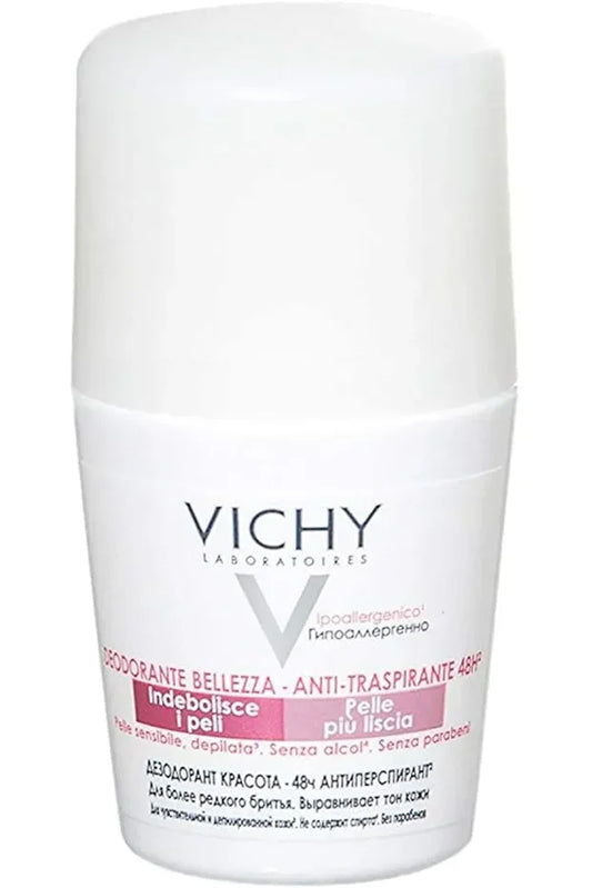 Vichy Vichy Deodorant Beauty Deo Anti-Perspirant Roll-On 48 Hour, 50 ml