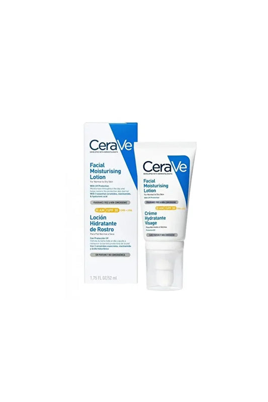 CeraVe AM Facial Moisturizing Lotion SPF 30 Moisturizer, 52ml