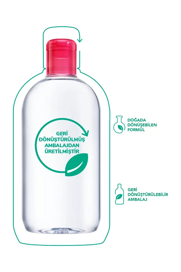 Bioderma Sensibio H2O Micellar Make-Up Cleansing Water for Sensitive and Normal Skin 500 ml