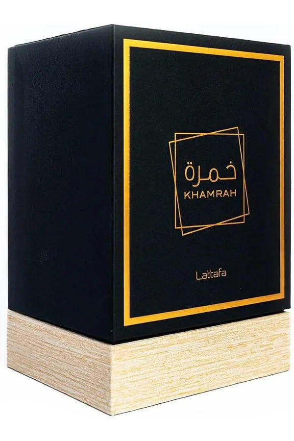 Lattafa Perfumes Khamrah For Unisex Eau De Parfum Spray, 3.4 Ounce