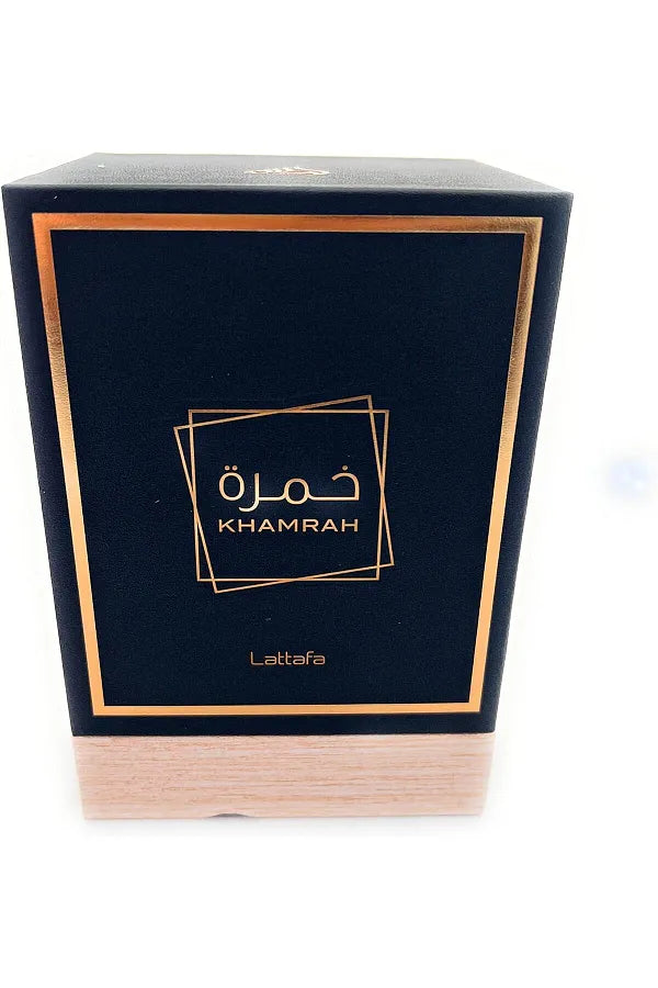 Lattafa Perfumes Khamrah For Unisex Eau De Parfum Spray, 3.4 Ounce