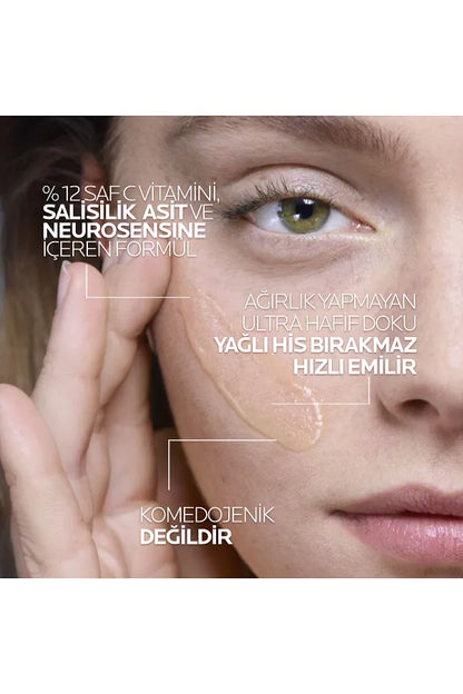 La Roche Posay Pure Vitamin C10- Radiance Serum with Vitamin C - 30ml