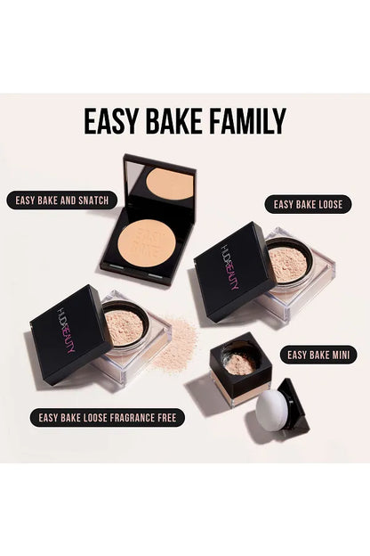 Huda Beauty Easy Bake Fragrance Free Loose Baking and Setting Powder- Pound cake