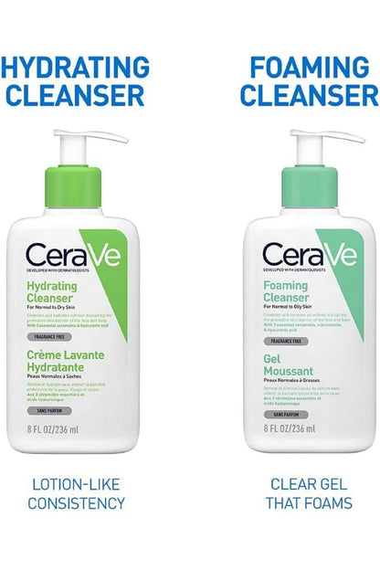 CeraVe CeraVe Hydrating Cleanser | Face & Body Wash for Normal to Dry Skin with Hyaluronic Acid