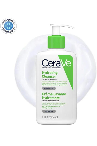 CeraVe CeraVe Hydrating Cleanser | Face & Body Wash for Normal to Dry Skin with Hyaluronic Acid