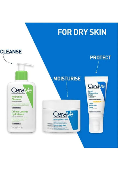 CeraVe CeraVe Hydrating Cleanser | Face & Body Wash for Normal to Dry Skin with Hyaluronic Acid
