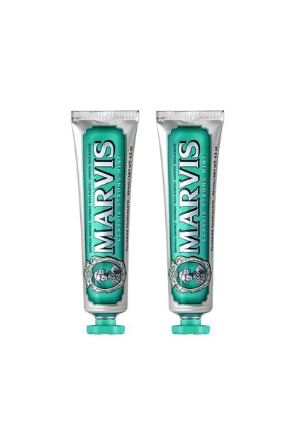 Marvis Advantageous Classic Strong Mint Toothpaste - 85 ml X 2 Pieces Intense Mint