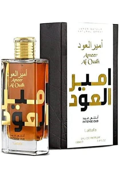 Lattafa Lattafa Ameer Al Oudh Intense Oud Eau De Parfum for Men, 100 Ml