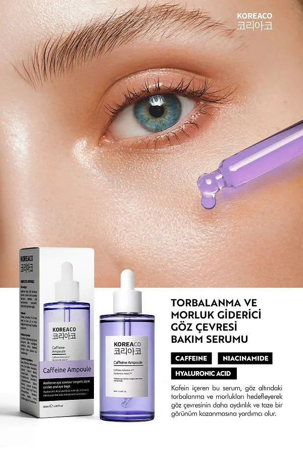 KOREACO Caffeine Ampoule Anti-Under Eye Bag & Dark Circle