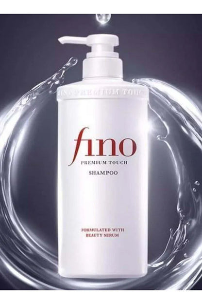 Fino Shiseido Fitit Fino Premium Touch Moist Shampoo & Conditioner Set, 550ml for Dry Hair