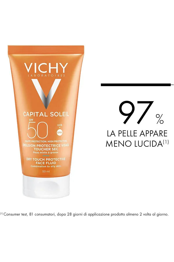 Vichy Vichy Capital Soleil Dry Touch SPF 50 - High Protection Sunscreen - 50 ml