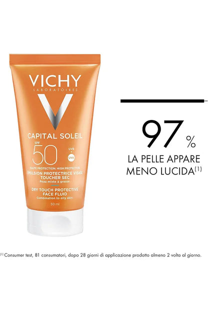 Vichy Vichy Capital Soleil Dry Touch SPF 50 - High Protection Sunscreen - 50 ml