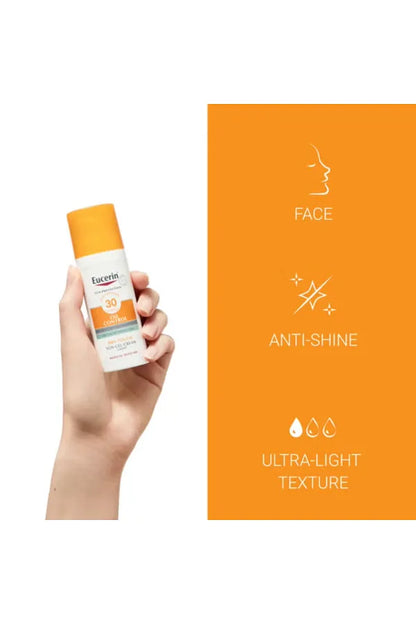 Eucerin Sun Face Oil Control Sun Gel-Cream Dry Touch SPF50+ 50m