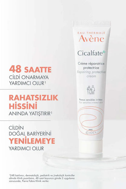 Avene Cicalfate Care Cream To Help Soothe And Repair Sensitive And Damaged Skin 40 ml
