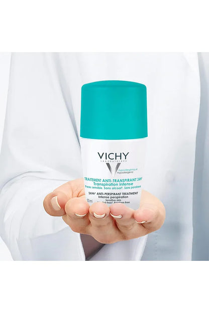 Vichy Anti-sweat And Anti-odor 48 Hour Effective Roll-on Deodorant 50 ml