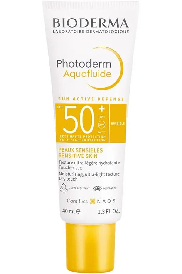 Bioderma Photoderm Aquafluid Spf50+ High Protection Facial Sunscreen for All Skin 40 ml