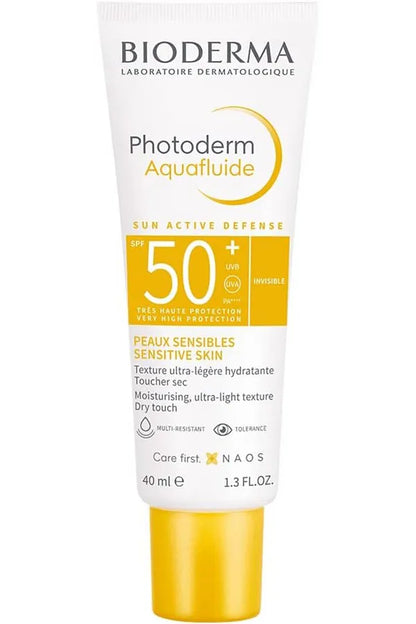 Bioderma Photoderm Aquafluid Spf50+ High Protection Facial Sunscreen for All Skin 40 ml
