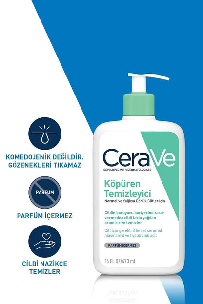CeraVe Foaming Cleanser 473 ml - Foaming Cleanser