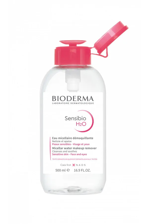 Bioderma Sensibio H2O Micellar Make-Up Cleansing Water for Sensitive and Normal Skin 500 ml