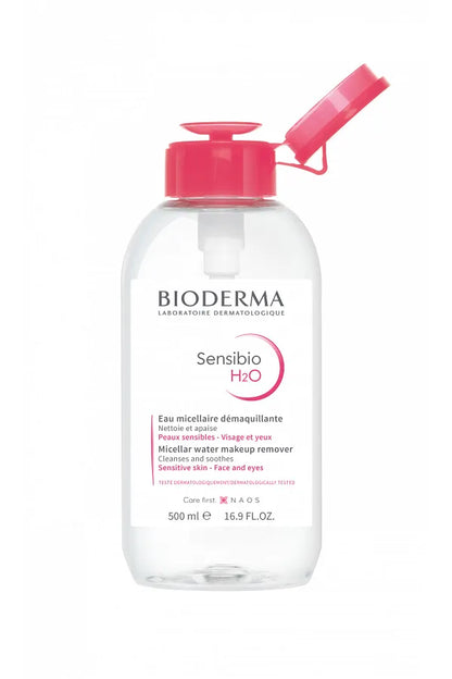 Bioderma Sensibio H2O Micellar Make-Up Cleansing Water for Sensitive and Normal Skin 500 ml