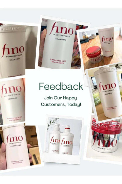 Fino Shiseido Fitit Fino Premium Touch Moist Shampoo & Conditioner Set, 550ml for Dry Hair