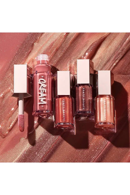 FENTY BEAUTY Gloss Bomb Lip Luminizer Hot Chocolit Fantasy Shimmring Holographic Rich Brown 9ml/0.3
