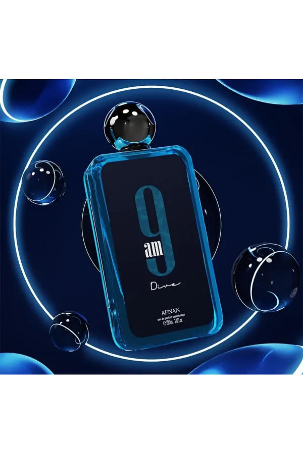 Afnan 9 AM Dive Unisex Eau De Parfum, 100 ML