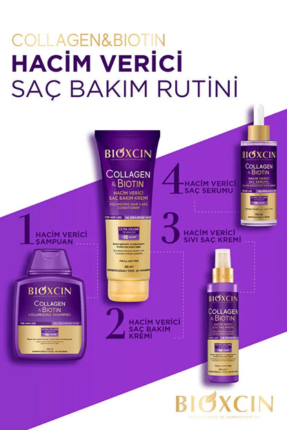 Bioxcin 250 ml Extra Volume - Collagen Biotin Fine Sparse Conditioner