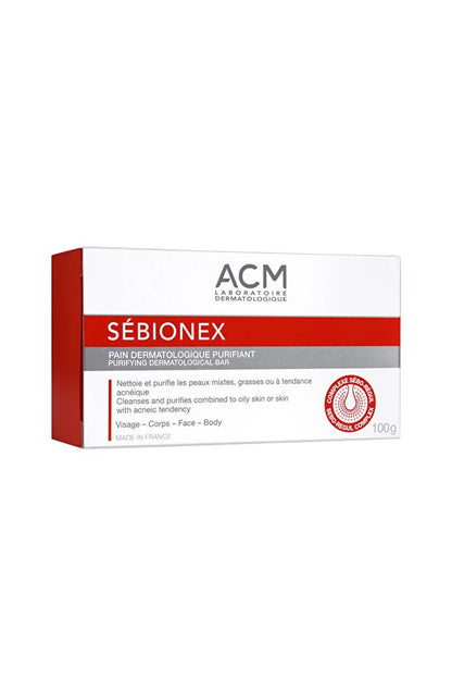ACM Laboratoire dermatologique SEBIONEX Purifying dermatological bar 100g