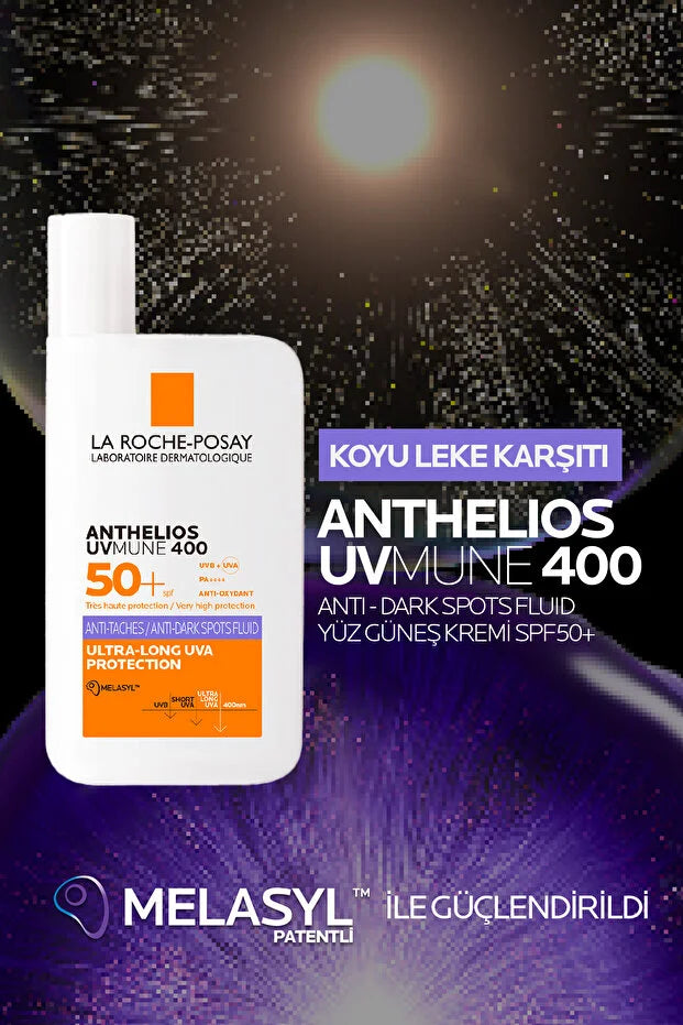 La Roche Posay Anthelıos Uvmune 400 Anti-dark Spots Fluid Spf50 Yüz Güneş Kremi 50 ml
