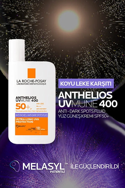 La Roche Posay Anthelıos Uvmune 400 Anti-dark Spots Fluid Spf50 Yüz Güneş Kremi 50 ml