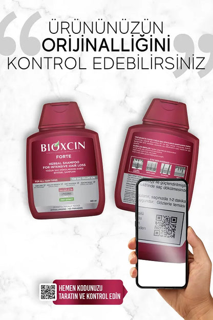 Bioxcin Forte 300 ml Buy 3 Pay 2 Shampoo - Intensive Spill Shampoo
