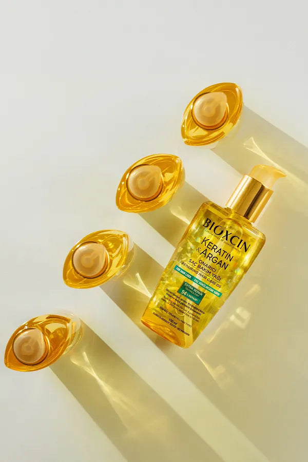 Bioxcin Keratin & Argan Repair Care Oil 150 ml - Damaged and Sensitive Hair