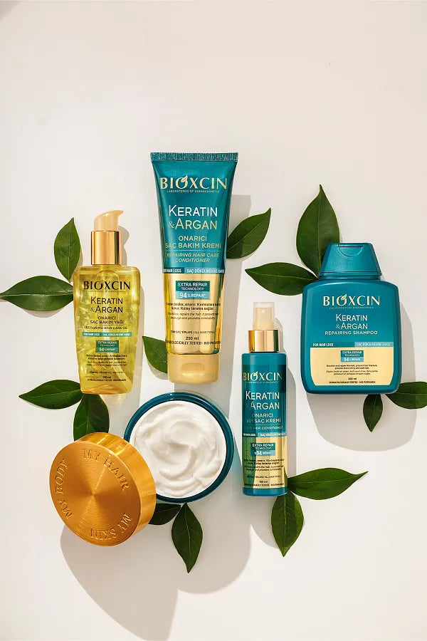Bioxcin Keratin & Argan Repair Care Oil 150 ml - Damaged and Sensitive Hair