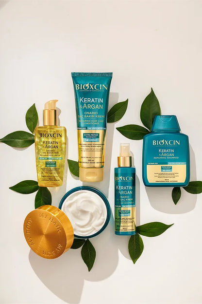 Bioxcin Keratin & Argan Repair Care Oil 150 ml - Damaged and Sensitive Hair