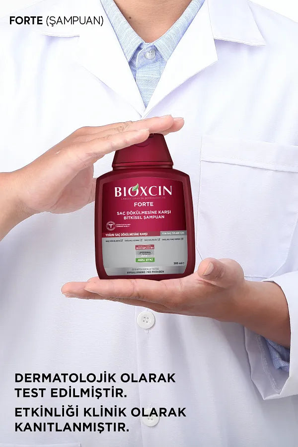 Bioxcin Forte Shampoo 3 Piece Set