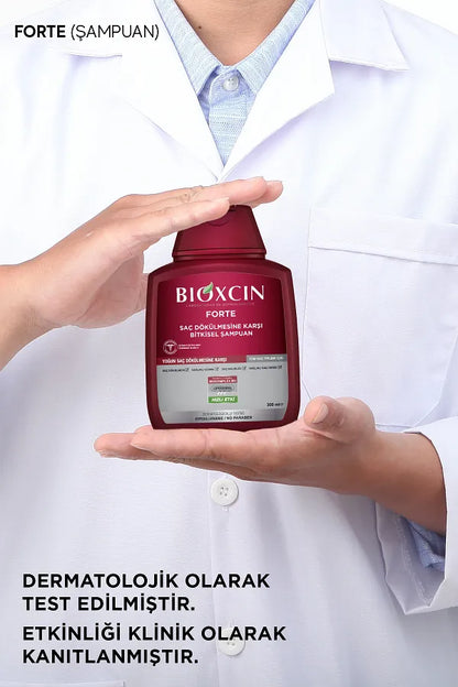 Bioxcin Forte Shampoo 3 Piece Set