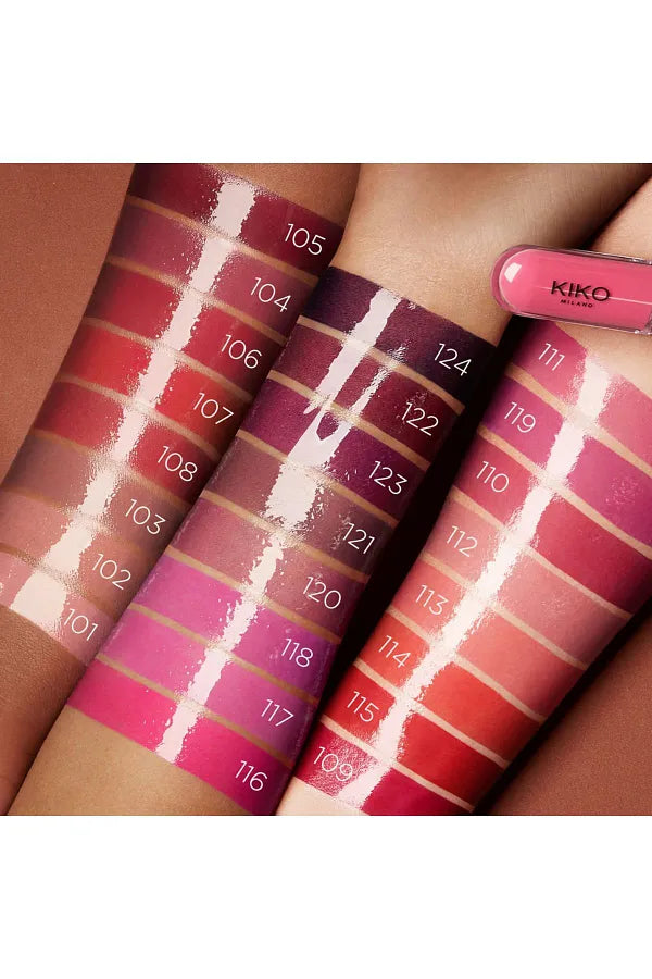KIKO Natural Rose 6ml Liquit Lipstick Unlimited Double Touch